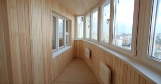 Внутренняя отделка лоджии Балаково, цена от 209 руб. м2